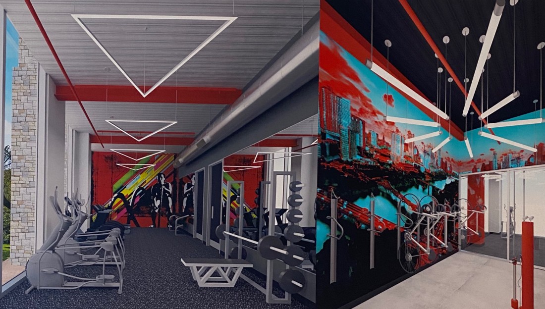 Fitness Center electrical project